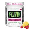 PhysiVantage - Flow Electrolyte Powder with BCAAs - Sugar-Free Hydration & Muscle Recovery Drink Mix  Vegan, Keto-Friendly Electrolytes - Zero Sugar, 40 Servings, Raspberry Lemonade Flavor view 1