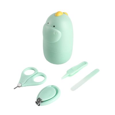 FOMIYES Nail Clippers Set Nail Scissors Tweezers Clipper Catcher Newborn Items