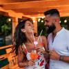 10pcs Heart Shaped Double-mouth Straws Artistic Drinking Straws for Valentine Day Birthday Parties Weddings and Engagement Celebrations view 4