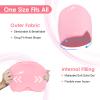 ComfiTECH Head Ice Pack Wrap Cold Cap Cooling Gel Hat, Medium, Pink view 4