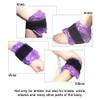 Conbella Ankle Foot Ice Pack Wrap for Injuries Reusable, Gel Bead ice Pack, Instant Pain Relief for Achilles Tendonitis, Plantar Fasciitis, Foot Heel - Soft Polyster Lining view 3