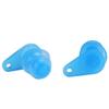 Ciieeo 6pairs Silicone Earplugs for Boy Girl Individual Case Included Comfortable Ear Protectors Green Yellow Orange for Swimming and Water Sports view 3
