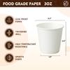 YEEHAW 3 oz 300 Pack Disposable Paper Coffee Bathroom Cups, Small White Mouthwash Cup for Bathroom view 2