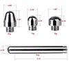 Shower Douche Kit - 3 Heads Shower Douche Cleansing System,Regulator and 59inch Hose view 2