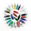 16PC Natural Quartz Crystal Point Chakra Healing Gemstone Pendant Necklace view 3