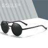 willochra Men's Full lens Reading Sunglasses round Aluminum Magnesium Frame Fashion Outdoor Sports Driving Presbyopic Sun Glasses (black, 3.75, multiplier_x) view 2