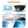willochra Men's Full lens Reading Sunglasses round Aluminum Magnesium Frame Fashion Outdoor Sports Driving Presbyopic Sun Glasses (black, 3.75, multiplier_x) view 4