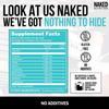 NAKED EAAs Amino Acids Powder - 50 Servings - Vegan Unflavored Essential Amino Acids 500 Grams - Instantized All Natural EAAs Powder Supplement view 3