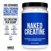 NAKED Pure Micronized Creatine Monohydrate Powder - Unflavored, 500g, 1.1lb Bulk - Vegan, Non-GMO, Gluten-Free, Soy-Free, No Fillers, Supports Muscle Growth & Strength - 100 Servings view 2