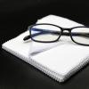 AAwipes Eyeglasses Cleaning Cloth Glasses Cloths Bulk (5.5"x5.5", White, 100 pcs, No Logo) for Eyeglasses, Lenses, Phones, Screens, Camera, Silverware, Delicate Surfaces (V1505) view 4