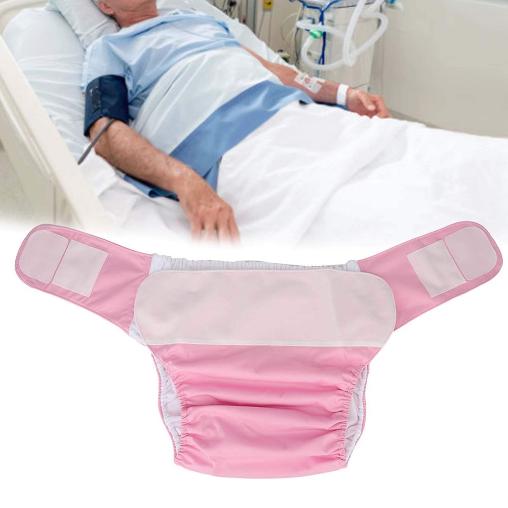 Adult Cloth Diapers for Adults Men Cover Inserts Reusable Liners Waist for 19.7-49.9inch