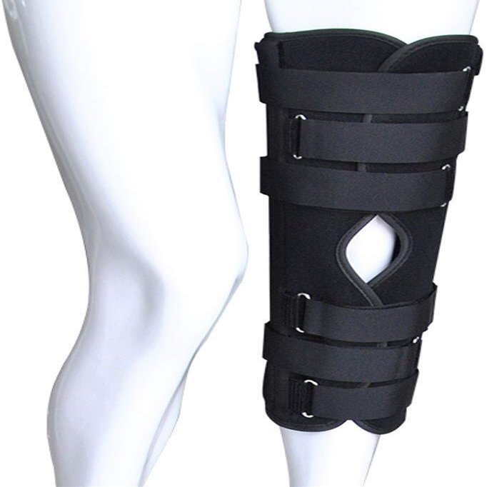 Knee Braces for Knee Pain Arthritis Knee Brace Support, Steel Medical Immobilizer Knee Support Orthopedic Guard Protector for Knee Fracture Ligament Relaxation, Meniscus Injury (Size : C(L))