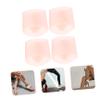 Beaupretty 6pairs Silicone Foot Arch Pads for Support Unisex Gel Insoles for Foot Care Elastic Material Transparent Design for Men and Women view 2