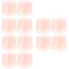 Beaupretty 6pairs Silicone Foot Arch Pads for Support Unisex Gel Insoles for Foot Care Elastic Material Transparent Design for Men and Women view 3