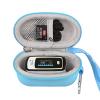 FBLFOBELI Hard Fingertip Pulse Oximeter Case, for Innovo Deluxe iP900AP/Zacurate Pro Series 500DL 500BL, for Small Children Blood Oxygen Monitor, 4.3x2.2x2.4 Inches, Case Only (Blue) view 2