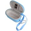 FBLFOBELI Hard Fingertip Pulse Oximeter Case, for Innovo Deluxe iP900AP/Zacurate Pro Series 500DL 500BL, for Small Children Blood Oxygen Monitor, 4.3x2.2x2.4 Inches, Case Only (Blue) view 4