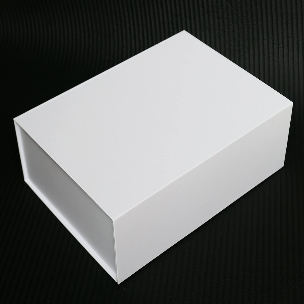 Goodwood Collapsible Gift Box with Magnetic Closure, Bridesmaid Proposal Box (1 Count, White)