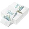 100 Pack Fall Guest Napkins, Thanksgiving Blue Pumpkins Paper Napkins Autumn Disposable Hand Towels 3-Ply Dinner Napkins for Kitchen, Fall Harvest Parties Dinners or Events view 3