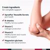 Penetrex Clinically Studied Magnesium Glycinate Supplement for Joint, Muscle & Nerve Support - Comfort in 5 Days with Advanced Boswellia Serrata Extract, Vitamin D, B, C (60 Count, 1 Month Supply) view 4