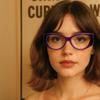 2SeeLife Oversized Cateye Reading Glasses for Women  MediumWide Fit, Durable & Sturdy Frame, Trendy Premium Cateye Readers, Purple, +2.50 view 3