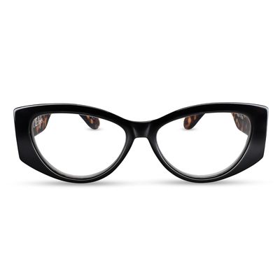 2SeeLife Oversized Cateye Reading Glasses for Women  MediumWide Fit, Durable & Sturdy Frame, Trendy Premium Cateye Readers, Black, +3.00