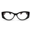 2SeeLife Oversized Cateye Reading Glasses for Women  MediumWide Fit, Durable & Sturdy Frame, Trendy Premium Cateye Readers, Black, +3.00 view 1