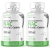 Nutri NAC N-Acetyl Cysteine 600mg - Liver & Lung Support - 60 Caps (2 Pk) view 1