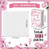 Spiareal 100 Pack Christian Travel Tissues Bulk 3 Ply Mini Bible Verse Individual Pocket Tissue Packs Travel Size Always Pray Never Give up Christian Gift for Wedding Party Homeless Gift Daily Use view 4