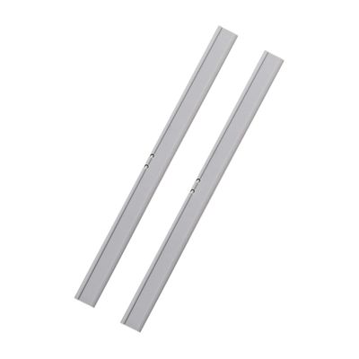 2pcs Wiper Strip Practical Glass Wiper Heads Home Cleaning Tool Wiper Substitute Head Home Glass Rubber Wiper Window Wiper Heads Wiper Head Glass Wiper Substitute
