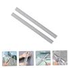 2pcs Wiper Strip Practical Glass Wiper Heads Home Cleaning Tool Wiper Substitute Head Home Glass Rubber Wiper Window Wiper Heads Wiper Head Glass Wiper Substitute view 4