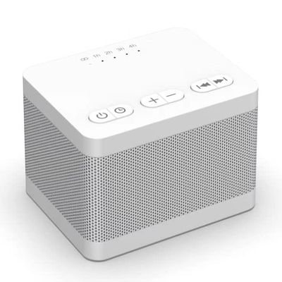 DailyBody Sound Machine White Noise Machine with 30 Soothing Sounds 32 Levels Volume 5 Timers and Memory Function Effectively Blocks Noise Ideal Sleep Machine for Baby Kids Adults (White)