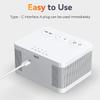 DailyBody Sound Machine White Noise Machine with 30 Soothing Sounds 32 Levels Volume 5 Timers and Memory Function Effectively Blocks Noise Ideal Sleep Machine for Baby Kids Adults (White) view 4