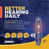 DELLONA High-Performance Hearing Aids for Seniors Severe Hearing Loss, Rechargeable with Noise Cancelling (Pair), 4 Modes - Comfort Design Ear Hearing Aid, PSAP view 3