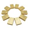 CuteBox Gold Cotton Filled Boxes 100pcs (8 1/8" x 5 5/8" x 1 3/8") for Jewelry, Retail, Merchandise, Party Favors, Gift Boxes, Handmade, Homemade, Arts and Crafts view 3