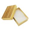 CuteBox Gold Cotton Filled Boxes 100pcs (5 3/8" x 3 7/8" x 1") for Jewelry, Retail, Merchandise, Party Favors, Gift Boxes, Handmade, Homemade, Arts and Crafts view 2