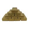 CuteBox Gold Cotton Filled Boxes 100pcs (8" x 2" x 1") for Jewelry, Retail, Merchandise, Party Favors, Gift Boxes, Handmade, Homemade, Arts and Crafts view 1