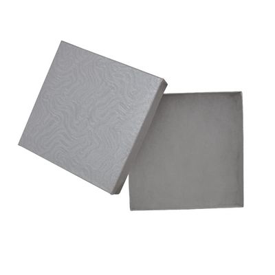 CuteBox White Cotton Filled Boxes 100pcs (3 1/2" x 3 1/2" x 1") for Jewelry, Retail, Merchandise, Party Favors, Gift Boxes, Handmade, Homemade, Arts and Crafts