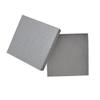 CuteBox White Cotton Filled Boxes 100pcs (3 1/2" x 3 1/2" x 1") for Jewelry, Retail, Merchandise, Party Favors, Gift Boxes, Handmade, Homemade, Arts and Crafts view 1