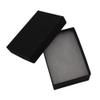 CuteBox Matte Black Cotton Filled Boxes 100pcs (7 1/8" x 5 1/8" x 1 1/8") for Jewelry, Retail, Merchandise, Party Favors, Gift Boxes, Handmade, Homemade, Arts and Crafts view 1
