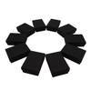 CuteBox Matte Black Cotton Filled Boxes 100pcs (7 1/8" x 5 1/8" x 1 1/8") for Jewelry, Retail, Merchandise, Party Favors, Gift Boxes, Handmade, Homemade, Arts and Crafts view 3