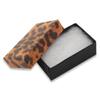 CuteBox Glossy Leopard Cotton Filled Boxes 100pcs (2 5/8" x 1 1/2" x 1") for Jewelry, Retail, Merchandise, Party Favors, Gift Boxes, Handmade, Homemade, Arts and Crafts view 1