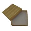 CuteBox Gold Cotton Filled Boxes 4pcs (3 3/4" x 3 3/4" x 2") for Jewelry, Retail, Merchandise, Party Favors, Gift Boxes, Handmade, Homemade, Arts and Crafts view 1