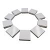 CuteBox Glossy White Cotton Filled Boxes 10pcs (3 1/2" x 3 1/2" x 1") for Jewelry, Retail, Merchandise, Party Favors, Gift Boxes, Handmade, Homemade, Arts and Crafts view 3
