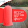 Hearos Radical Protection Foam Ear Plugs, Hearing Protection, NRR 33, 12 Pair, Orange (5801) view 4