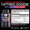 Nitric Oxide Booster Extra Strength 3000mg - 3X Strength L-Arginine & Citrulline, Best Nitric Oxide Supplements for Men, Supports Muscle, Heart Health, Energy Supplement, Bottled in USA, 240 Capsules view 2