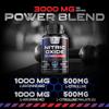 Nitric Oxide Booster Extra Strength 3000mg - 3X Strength L-Arginine & Citrulline, Best Nitric Oxide Supplements for Men, Supports Muscle, Heart Health, Energy Supplement, Bottled in USA, 240 Capsules view 3