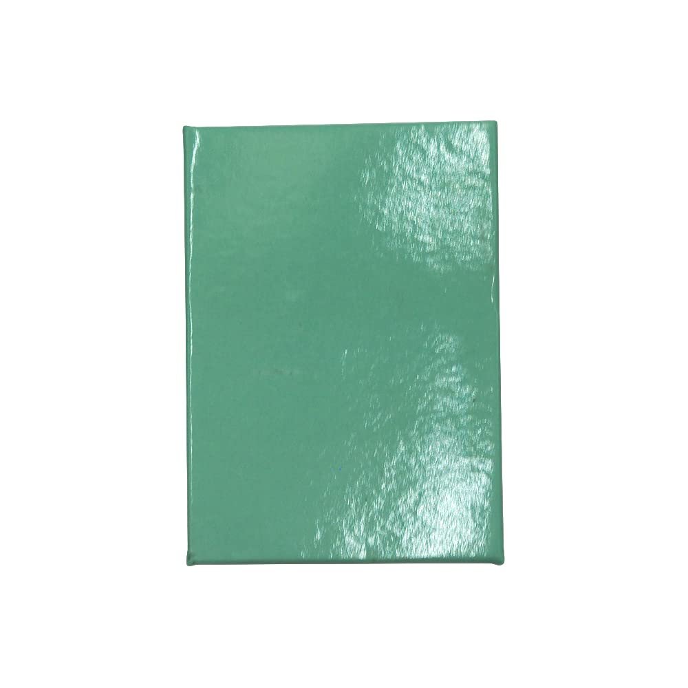 CuteBox Glossy Teal Cotton Filled Boxes 4pcs (7 1/8" x 5 1/8" x 1 1/8") for Jewelry, Retail, Merchandise, Party Favors, Gift Boxes, Handmade, Homemade, Arts and Crafts