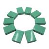 CuteBox Glossy Teal Cotton Filled Boxes 4pcs (7 1/8" x 5 1/8" x 1 1/8") for Jewelry, Retail, Merchandise, Party Favors, Gift Boxes, Handmade, Homemade, Arts and Crafts view 3