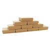 CuteBox Kraft Cotton Filled Boxes 10pcs (3 1/2" x 3 1/2" x 1") for Jewelry, Retail, Merchandise, Party Favors, Gift Boxes, Handmade, Homemade, Arts and Crafts view 4