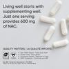 Sports Research N-Acetyl L-Cysteine (NAC) 600mg, 90 Veggie Capsules - Vegan, Non-GMO, Gluten Free. Lemon Aroma view 4